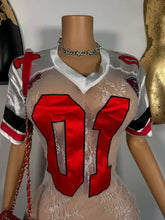 Load image into Gallery viewer, Red Zone lace Jersey
