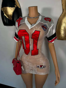 Red Zone lace Jersey